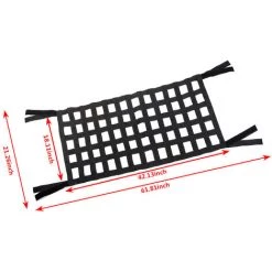 ASUPERMALL Multifunktionales Zubehor Modifikation Mesh Dachnetze Hintere Rolle Fur Jeep Geeignet -Anhänger & Zubehör Verkäufe 32014040 3