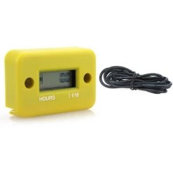 ASUPERMALL LCD-Anzeige Des Digitalen Motorzeitgebers, Gelber Speicherzahler