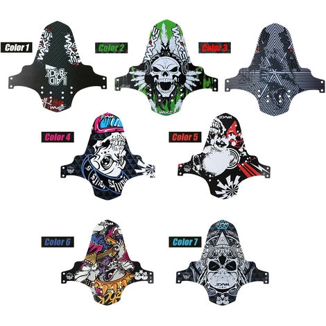 ASUPERMALL Farbbedruckter Fahrradkotflugel, F06 2 ASUPERMALL Farbbedruckter Fahrradkotflugel, F06 – Bild 2