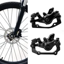 ASUPERMALL Fahrradsattel Set Vorderrad Hinten Fahrrad Scheibenbremsen Kit Metall MTB Rennrad Cyling Fahrradteile -Anhänger & Zubehör Verkäufe 32042068 3