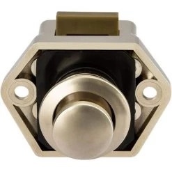 10PCS Mini Druckknopf Schubladenschrank Türschloss Wohnwagen Wohnmobil Nickel Bootsverriegelungsknopf SOEKAVIA -Anhänger & Zubehör Verkäufe 33159861 5
