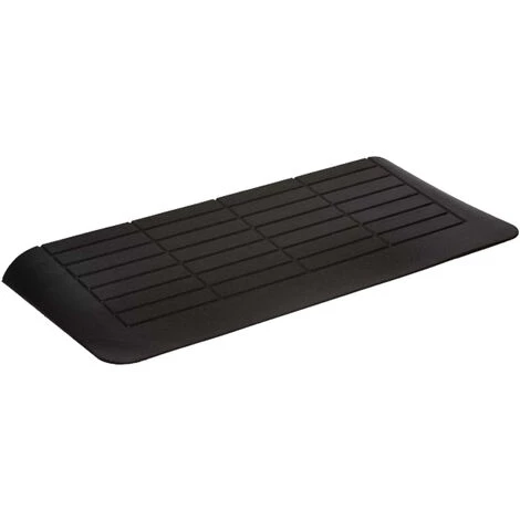 WILTEC Komfort-Linie-Türschwellenrampe Mit 3 Abgeschrägten Seiten, 40 Mm, 2500 Kg Traglast, Rollstuhlrampe 1 WILTEC Komfort-Linie-Türschwellenrampe Mit 3 Abgeschrägten Seiten, 40 Mm, 2500 Kg Traglast, Rollstuhlrampe