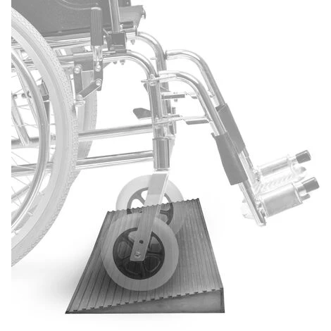 WILTEC Türschwellenrampe 6 Mm X 900 Mm Mit Klebefolie, Grau, Rampe Mit Hoher Traglast 3 WILTEC Türschwellenrampe 6 Mm X 900 Mm Mit Klebefolie, Grau, Rampe Mit Hoher Traglast – Bild 3