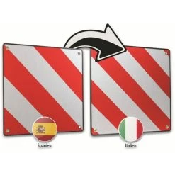 CALIMA CAMPING EQUIPMENT Calima Warntafel 46044, 2in1, Spanien Und Italien