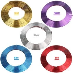 ASUPERMALL 8 Meter Roller Korper Antikollisionsstreifen Elektroroller Stoßstange Schutzstreifen Skateboard Zierstreifen Ersatz Fur Xiaomi M365,Modell: Rot -Anhänger & Zubehör Verkäufe 36356767 5