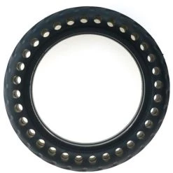 ASUPERMALL M365 Roller Skateboard Reifen Volllochreifen Stoßdampfer Nicht Pneumatische Reifendampfung Gummireifen Praktischer 8,5 Zoll Run-Flat-Reifen