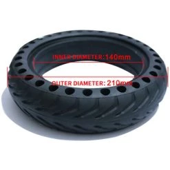 ASUPERMALL M365 Roller Skateboard Reifen Volllochreifen Stoßdampfer Nicht Pneumatische Reifendampfung Gummireifen Praktischer 8,5 Zoll Run-Flat-Reifen -Anhänger & Zubehör Verkäufe 36383488 5