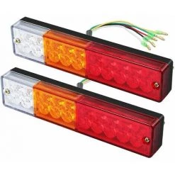 THSINDE 2 X LED Rücklichter Rücklichter Bremsblinker Licht 40 LED Rücklicht Univesel 12V Für Trailer Truck Caravan UV Boat Wohnmobil