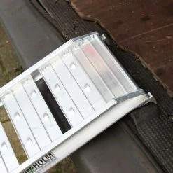 BAUMARKTPLUS 2x Trutzholm Alu Auffahrrampe 400kg Motorradrampe Klappbar Verladerampe Rampe -Anhänger & Zubehör Verkäufe 36837795 3