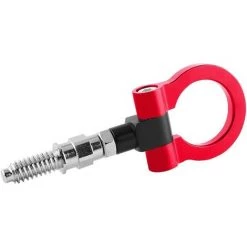 BARES Auto Abschlepphaken, Keesno Universal Auto Tow Trailer Kit Abschleppring Aluminiumlegierung Abschlepphaken (Rot) -Anhänger & Zubehör Verkäufe 36853073 3