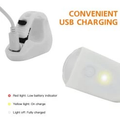 SAHOO Fahrradlicht-Set USB Wiederaufladbares Fahrrad-Front- Und Rucklicht Wasserdichtes Scheinwerfer- Und Rucklicht Dual-Front- Und Rucklicht -Anhänger & Zubehör Verkäufe 37012024 4