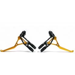 MEIJUN Mountainbike Bremsgriff Aluminiumlegierung Fahrrad Bremsgriff Mit Variabler Geschwindigkeit 2pcs Verstellbarer Bremsgriff Fahrradbremshebel Fahrradzubehor, Modell: Silber -Anhänger & Zubehör Verkäufe 37027780 5