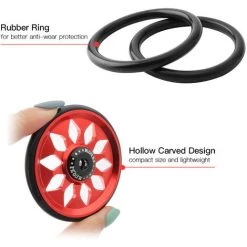 MUQZI 2PCS Fahrradtrager Easy Wheel Replacement Fur Brompton Rear Rack Support Parts, Modell: Grun -Anhänger & Zubehör Verkäufe 37032454 5