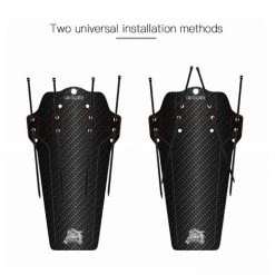 ENLEE Fahrrad Schutzblech Set Mountainbike Schutzbleche Vorder- Und Hinterrad Schutzbleche Regenblech Zum Radfahren Mit Befestigungsgurten Fahrradzubehor, Modell: A 9 ENLEE Fahrrad Schutzblech Set Mountainbike Schutzbleche Vorder- Und Hinterrad Schutzbleche Regenblech Zum Radfahren Mit Befestigungsgurten Fahrradzubehor, Modell: A -Anhänger & Zubehör Verkäufe 37040764 5