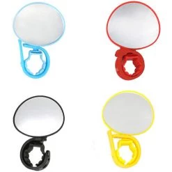 ASUPERMALL 1 Stuck Einstellbarer Fahrradruckspiegel MTB Rennrad Sicherheitswerkzeug Lenker Rear Eye Fahrrad Ruckspiegel Zubehor, Modell: Schwarz -Anhänger & Zubehör Verkäufe 37090781 5