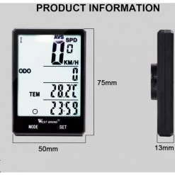 WEST BIKING Englisches Typ B Helles Wasserdichtes Kabel Fur Mountainbike-Computer Mit Großem Bildschirm 8 WEST BIKING Englisches Typ B Helles Wasserdichtes Kabel Fur Mountainbike-Computer Mit Großem Bildschirm -Anhänger & Zubehör Verkäufe 37102463 4
