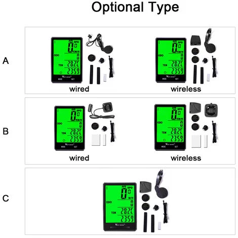 WEST BIKING Englisches Typ B Helles Wasserdichtes Kabel Fur Mountainbike-Computer Mit Großem Bildschirm 5 WEST BIKING Englisches Typ B Helles Wasserdichtes Kabel Fur Mountainbike-Computer Mit Großem Bildschirm – Bild 5