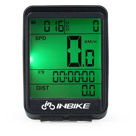 INBIKE IC321 Kabelloser Fahrradcomputer Mit 2,1 Zoll Bildschirm Und Gruner Hintergrundbeleuchtung 1 INBIKE IC321 Kabelloser Fahrradcomputer Mit 2,1 Zoll Bildschirm Und Gruner Hintergrundbeleuchtung