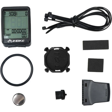 INBIKE IC321 Kabelloser Fahrradcomputer Mit 2,1 Zoll Bildschirm Und Gruner Hintergrundbeleuchtung 2 INBIKE IC321 Kabelloser Fahrradcomputer Mit 2,1 Zoll Bildschirm Und Gruner Hintergrundbeleuchtung – Bild 2