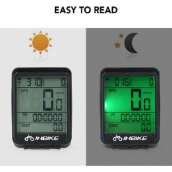 INBIKE IC321 Kabelloser Fahrradcomputer Mit 2,1 Zoll Bildschirm Und Gruner Hintergrundbeleuchtung 7 INBIKE IC321 Kabelloser Fahrradcomputer Mit 2,1 Zoll Bildschirm Und Gruner Hintergrundbeleuchtung -Anhänger & Zubehör Verkäufe 37236233 3