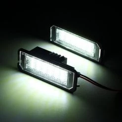 MAEREX Paar 18LED Kennzeichenbeleuchtung Leuchte 12V Für VW Golf 4 5 6 7 6R Passat B6 -Anhänger & Zubehör Verkäufe 37848830 3