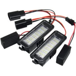 MAEREX Paar 18LED Kennzeichenbeleuchtung Leuchte 12V Für VW Golf 4 5 6 7 6R Passat B6 -Anhänger & Zubehör Verkäufe 37848830 4