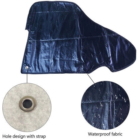 HAPPYSHOPPING Oxford Universal Wasserdichte Wohnwagen Anhängerkupplung Abdeckung Anhänger Regen Schnee Staubschutz,Oxford Tuch 2 HAPPYSHOPPING Oxford Universal Wasserdichte Wohnwagen Anhängerkupplung Abdeckung Anhänger Regen Schnee Staubschutz,Oxford Tuch – Bild 2