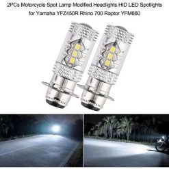 HAPPYSHOPPING 2PCs Motorrad Spot Lampe Modifizierte Scheinwerfer HID LED Scheinwerfer Für Yamaha YFZ450R Rhino 700 Raptor YFM660 8 HAPPYSHOPPING 2PCs Motorrad Spot Lampe Modifizierte Scheinwerfer HID LED Scheinwerfer Für Yamaha YFZ450R Rhino 700 Raptor YFM660 -Anhänger & Zubehör Verkäufe 38639006 4