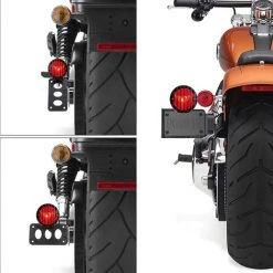BARES Motorrad Rücklicht Bremslichter 4 '' Einfach Zu Installieren Bremslichtgitter Heck-Kennzeichenhalter Hinteres Bremslicht Für Harley Bobber Dyna Etc. 7 BARES Motorrad Rücklicht Bremslichter 4 '' Einfach Zu Installieren Bremslichtgitter Heck-Kennzeichenhalter Hinteres Bremslicht Für Harley Bobber Dyna Etc. -Anhänger & Zubehör Verkäufe 39454000 3