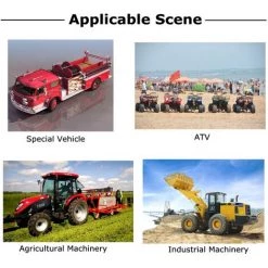 MANTA 60LED Rundumleuchte Blinklicht Warnleuchte Blitz Für Traktor Anhänger 12/24V -Anhänger & Zubehör Verkäufe 40344093 4