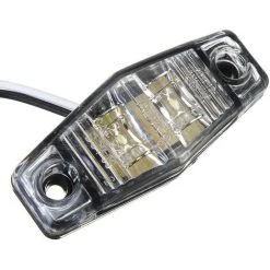 MANTA 2LED 12 / 24V Seitenmarkierungsleuchte Umrissleuchte LKW Anhänger LKW Van Weiß