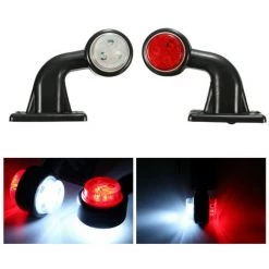 MANTA 2pcs 10-30V LED-Seitenmarkierungsleuchte Für LKW-Anhänger Van Truck