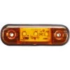 MANTA 3 LED Seitenmarkierungsleuchte Anhänger LKW Bus LKW Van Wasserdicht 12V / 24V 3 Farben (Gelb)