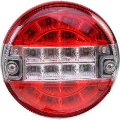 MANTA 2pcs 10-30V Round Burger LED Auto Rücklicht Für LKW Auto Van Anhänger Lampe -Anhänger & Zubehör Verkäufe 40357830 4