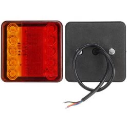 MAEREX 2 Stücke 12 V 24 V 10 LED Auto Lkw Rücklicht Rücklicht Bremslicht Bremsanzeige Signallampe Bootsanhänger Wohnwagen Van Lkw -Anhänger & Zubehör Verkäufe 41017470 4