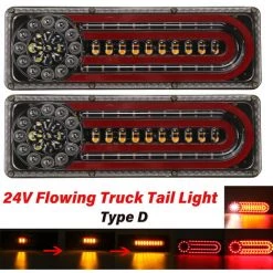MAEREX 24V Universal Led Rücklicht Rücklicht Bremsbremsleuchte LKW Wohnwagen (Typ C) -Anhänger & Zubehör Verkäufe 41017578 3