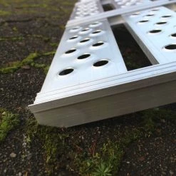 BAUMARKTPLUS TrutzHolm® Alu Auffahrrampe 174cm Rampe 3 Fach Faltbar 1020 Kg Verladerampe Dreifachrampe Breitrampe Motorradrampe -Anhänger & Zubehör Verkäufe 41305864 5