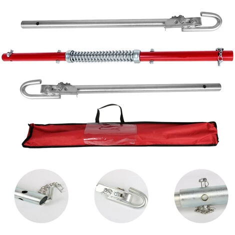 Hengda 3tlg Auto Abschleppstange Zugstange Anhaengerkupplung Vierkantrohr Abschleppsystem Bis 2T 1.8m,mit Feder 2 Hengda 3tlg Auto Abschleppstange Zugstange Anhaengerkupplung Vierkantrohr Abschleppsystem Bis 2T 1.8m,mit Feder – Bild 2