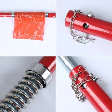 Hengda 3tlg Auto Abschleppstange Zugstange Anhaengerkupplung Vierkantrohr Abschleppsystem Bis 2T 1.8m,mit Feder 4 Hengda 3tlg Auto Abschleppstange Zugstange Anhaengerkupplung Vierkantrohr Abschleppsystem Bis 2T 1.8m,mit Feder – Bild 4