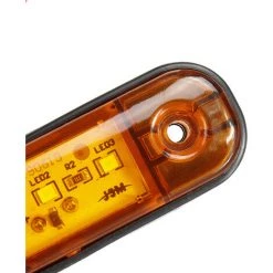KINGSO 12V 24V 3 LED-Markierungsleuchte Für Die Vordere Seitenleuchte Anhänger-LKW-Bus-LKW -Anhänger & Zubehör Verkäufe 41559674 4