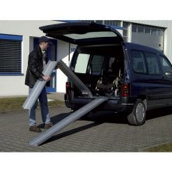 LADERAMPE-EXPERTEN - MATISERE Alu Verladeschiene (Einzelstück) Mit Rand, Klappbar - Länge 1985mm (gefaltet 1085mm) - Innenbreite 155mm, Auffahrhöhe 520mm, Traglast Pro Paar 400kg - ABS-F01 9 LADERAMPE-EXPERTEN - MATISERE Alu Verladeschiene (Einzelstück) Mit Rand, Klappbar - Länge 1985mm (gefaltet 1085mm) - Innenbreite 155mm, Auffahrhöhe 520mm, Traglast Pro Paar 400kg - ABS-F01 -Anhänger & Zubehör Verkäufe 41596166 5