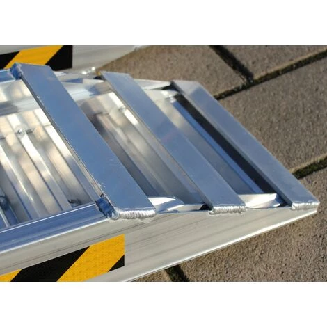 BAUMARKTPLUS 2x TrutzHolm® Profi Alu Auffahrrampe Rampe Verladerampe 265 Cm Bis3.100 Kg/Paar 5 BAUMARKTPLUS 2x TrutzHolm® Profi Alu Auffahrrampe Rampe Verladerampe 265 Cm Bis3.100 Kg/Paar – Bild 5