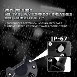 Hengda Rechteck LED Arbeitsscheinwerfer IP67 Wasserdicht 12V LED Scheinwerfer Für Traktor,Offroad, SUV, ATV, LKW Rückfahrscheinwerfer (18W 2 Stück) -Anhänger & Zubehör Verkäufe 42179055 5