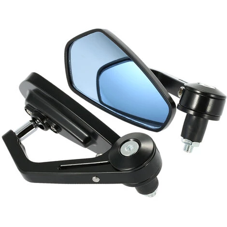 ASUPERMALL Paar Motorrad Endstange Ruckspiegel Universal 7/8 "Griffleiste 360 ° Swivel & Winkel Einstellbare Seitenansicht Spiegel 2 ASUPERMALL Paar Motorrad Endstange Ruckspiegel Universal 7/8 "Griffleiste 360 ° Swivel & Winkel Einstellbare Seitenansicht Spiegel – Bild 2