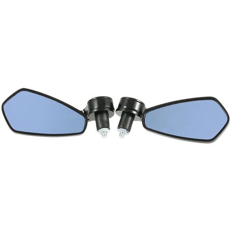ASUPERMALL Paar Motorrad Endstange Ruckspiegel Universal 7/8 "Griffleiste 360 ° Swivel & Winkel Einstellbare Seitenansicht Spiegel 5 ASUPERMALL Paar Motorrad Endstange Ruckspiegel Universal 7/8 "Griffleiste 360 ° Swivel & Winkel Einstellbare Seitenansicht Spiegel – Bild 5