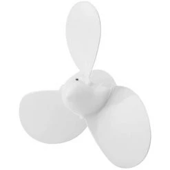 ASUPERMALL 7 1/4x5-A Boot Propeller Außenborder Motor Propeller 3 Klingen Aluminiumlegierung Propeller Ersatz Fur Yamaha Außenborder 2HP