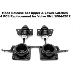 ASUPERMALL Hood Release Set Ober- Und Unterlatches 4 Stuck Ersatz Fur Volvo VNL 2004-2017 -Anhänger & Zubehör Verkäufe 43175435 3