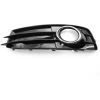 ASUPERMALL Vordere Stoßfangergitter Fog Light Trim Lunette Linke Nebelscheinwerferlampe Abdeckung Grill Ersatz Fur Audi A3 8P S-LINE 09-12