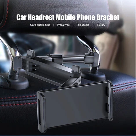 ASUPERMALL Fahrzeugmontierte Heckkissenstander Laptop-Halterung Automobil-Rucksitz Dehnbarer Langlebiger Telefon Universalhalterung 2 ASUPERMALL Fahrzeugmontierte Heckkissenstander Laptop-Halterung Automobil-Rucksitz Dehnbarer Langlebiger Telefon Universalhalterung – Bild 2