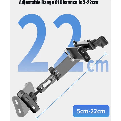 ASUPERMALL Fahrzeugmontierte Heckkissenstander Laptop-Halterung Automobil-Rucksitz Dehnbarer Langlebiger Telefon Universalhalterung 4 ASUPERMALL Fahrzeugmontierte Heckkissenstander Laptop-Halterung Automobil-Rucksitz Dehnbarer Langlebiger Telefon Universalhalterung – Bild 4